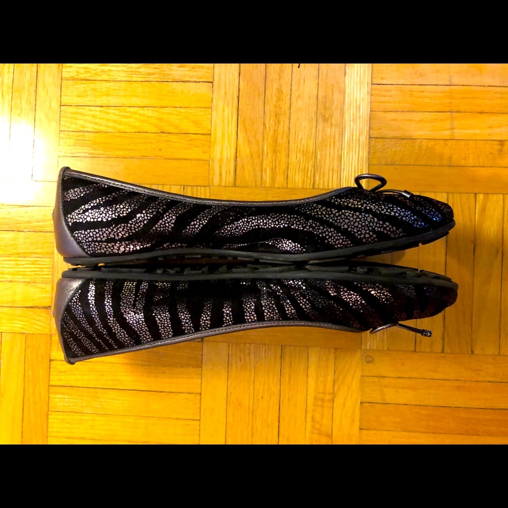 Jimmy Choo Zebra Flats
